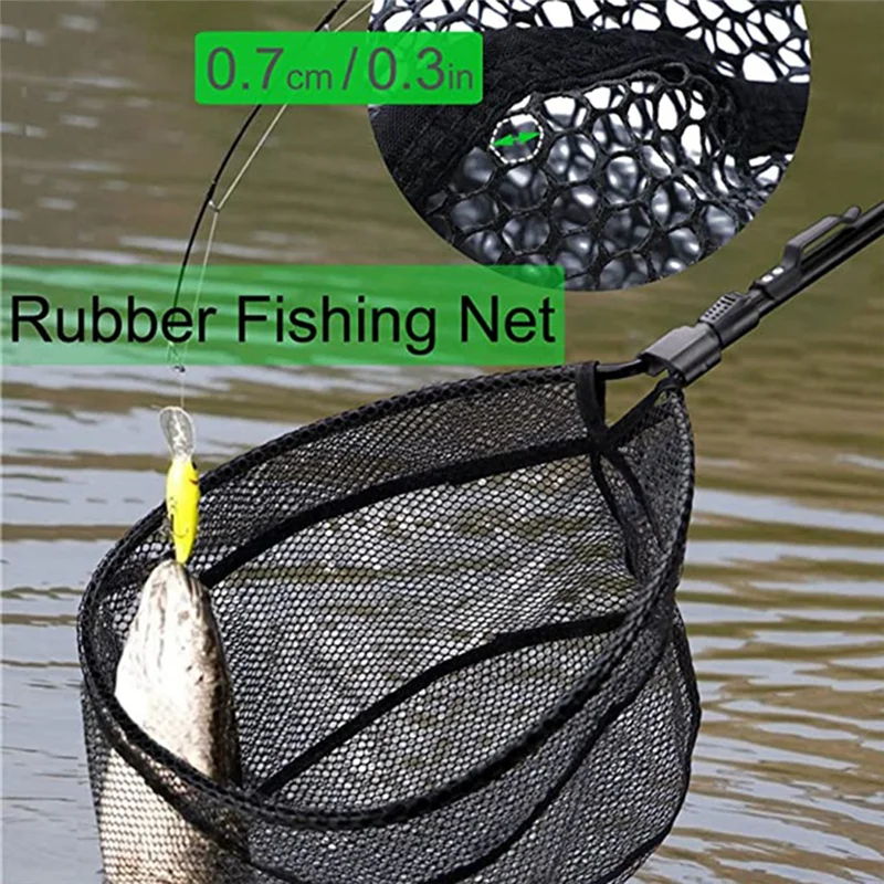 

2525+ Aluminium Alloy Folding Net Roadrunner Portable Fishing Net One-Touch Folding Fishing Net Fishing Gear