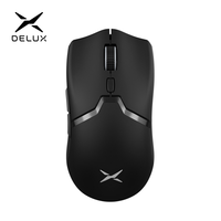 Delux M800Pro Wireless Gaming Mouse PAW3395 26000Dpi Rechargeable Wired Esports Mice 6 Programmable Buttons For Laptop PC Gamer