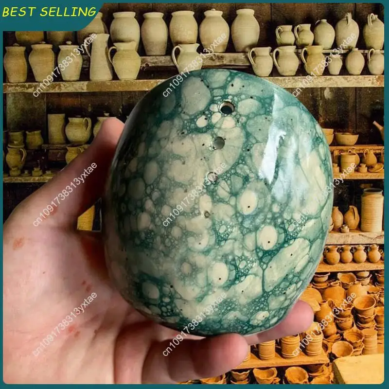 N09R-Multi-Function Pottery Herb Stripper And Peeling Bowl, Perfect For Kitchen Herb Preparations