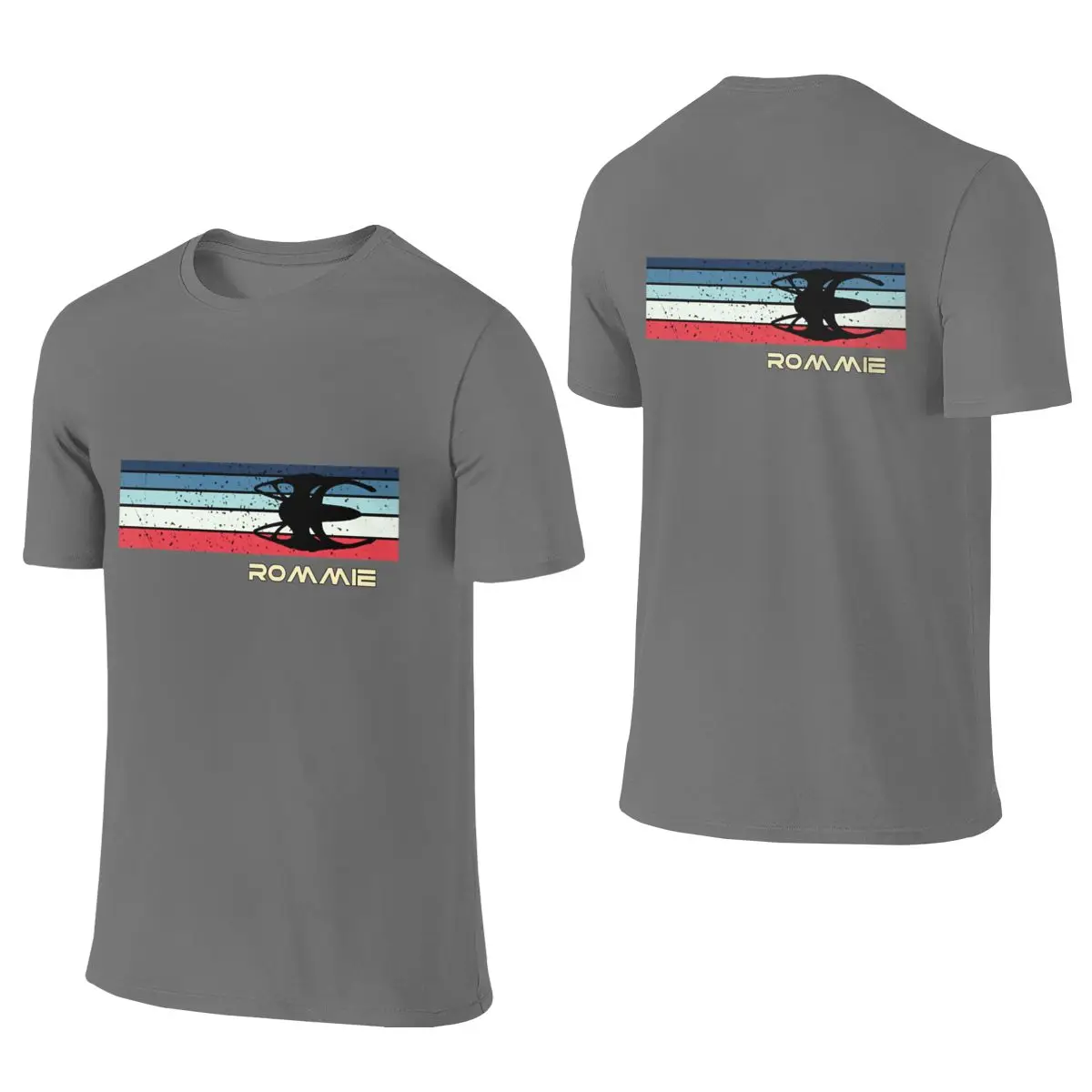 Retro Rommie - Andromeda Ascendant Trendy Reversible T-shirt Retro Trendy Brand Rich Color Cotton Tee