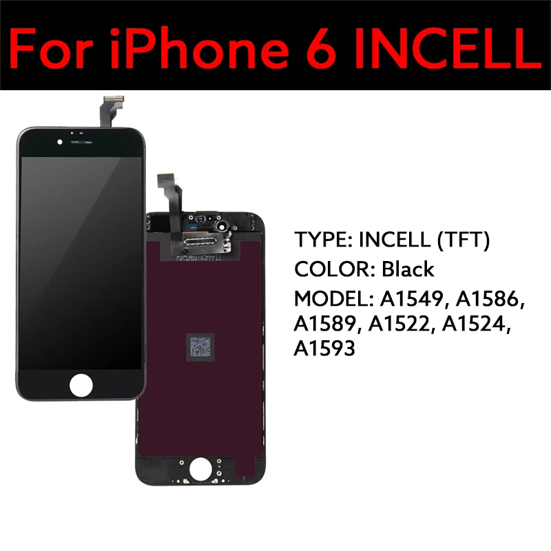 Voor Iphone 6 6 S 7 8 Plus Se 2020 2022 Lcd-scherm 3D Touch Screen Digitizer Vergadering Sensor glas Panel Vervanging Reparatie Onderdelen