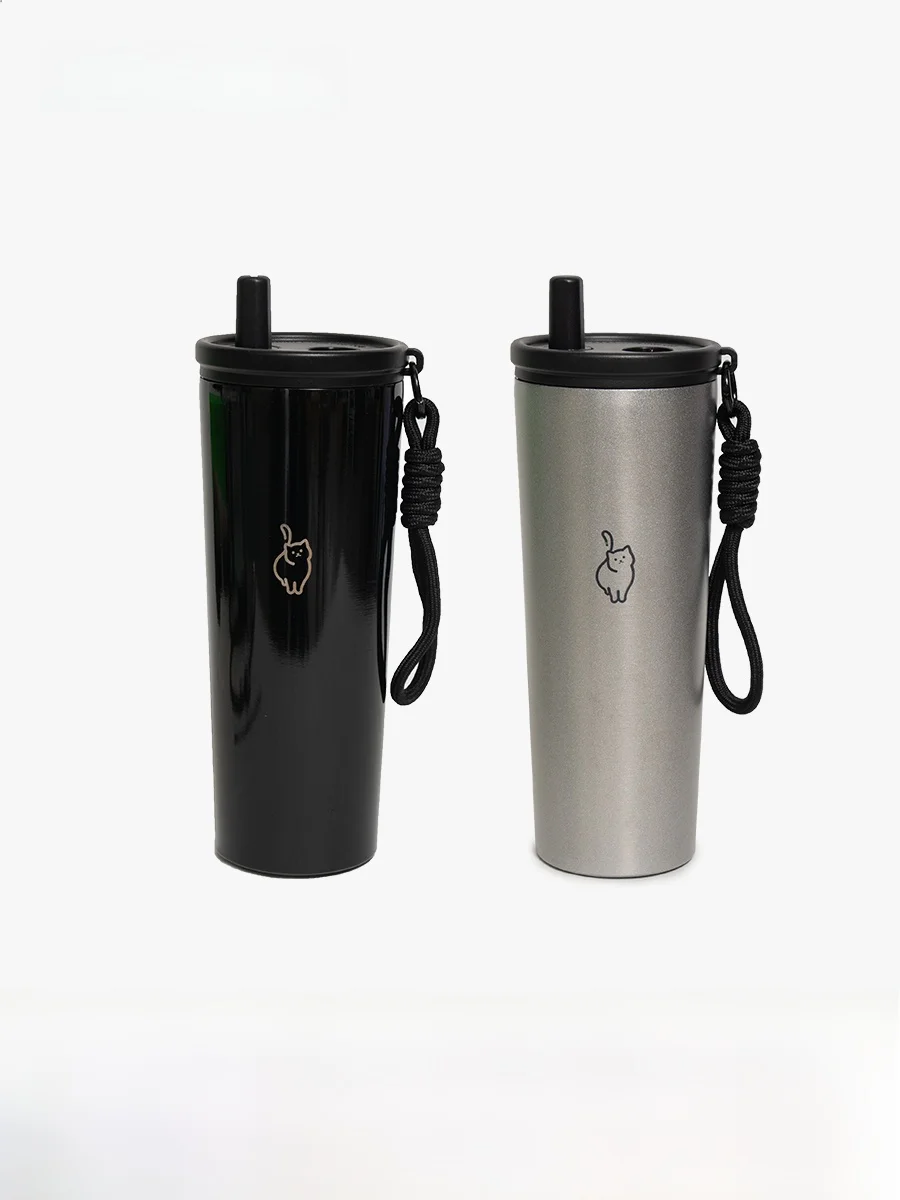 

Portable WOOKOO Design Double Layered Cerc Insulated St Cup for Hot And Cold Drinks Car Cup Stainl Steel Inner Lid