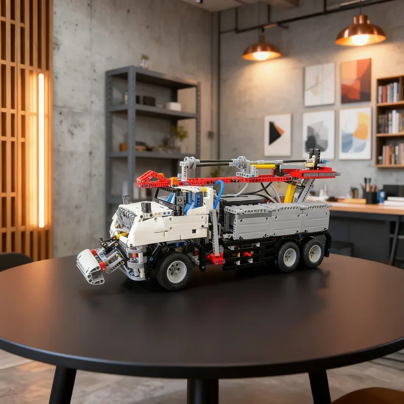 

2836 деталей MOC C Модель буровой установки, технический конструктор, рождественский подарок, игрушка, креативная идея для самостоятельной сборки