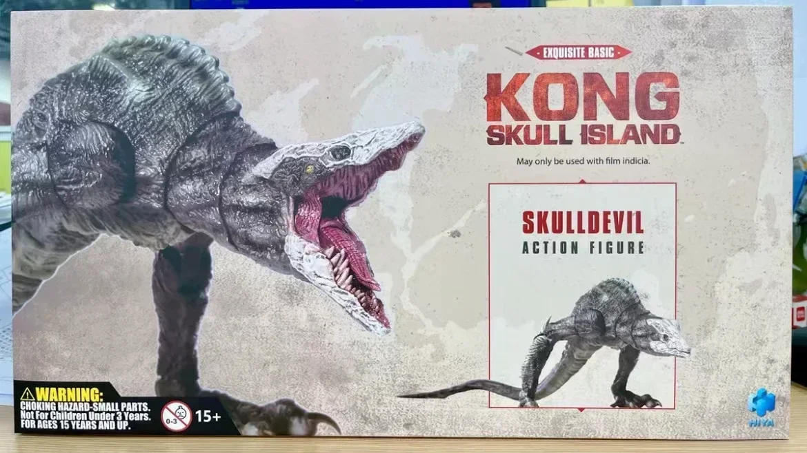 HIYA SKULLCRAWLER Skull Island Kong Vs. Godzilla filmkaraktermodel speelgoed kunstcollectie originele collectie speelgoed anime-serie
