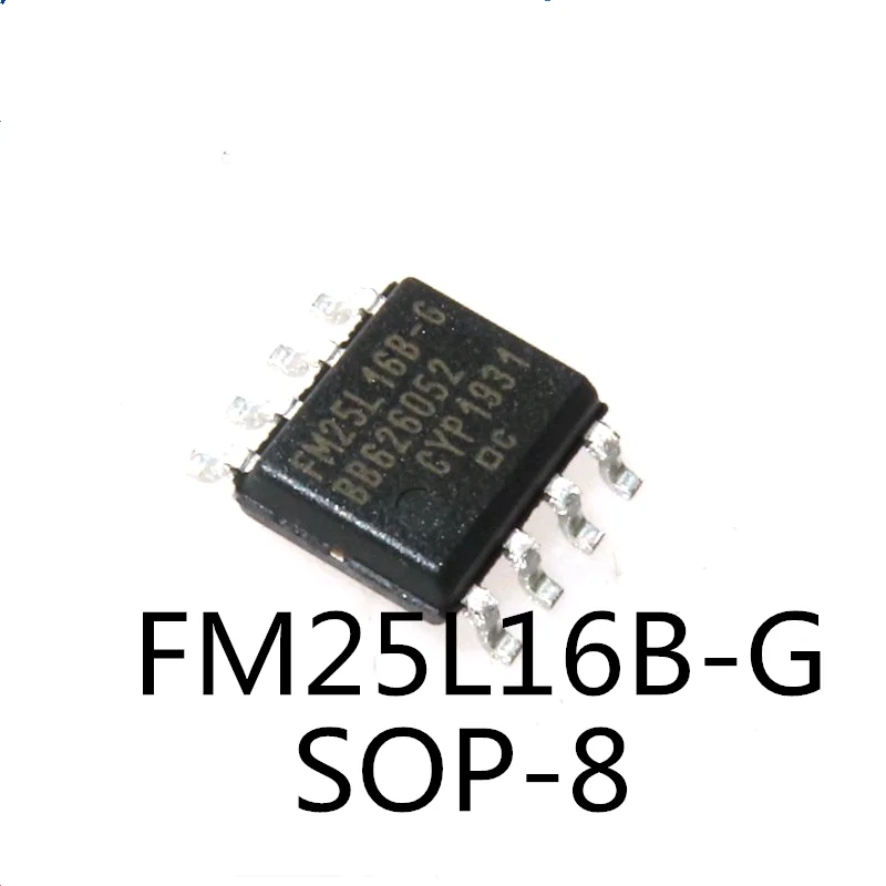 5PCS/LOT 100% Quality  FM25L16B-G FM25L16B-GTR FM25L16 SOP-8 SMD 16-Kbit memory chip In Stock New Original