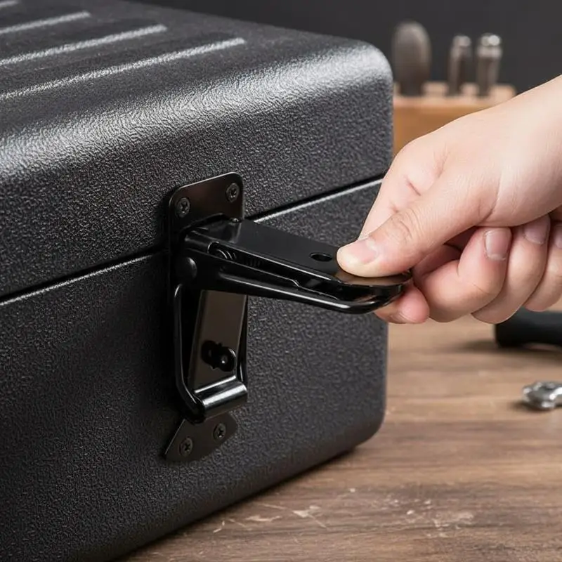 Black Bumper Pull Hooks Small Size Connecting Locks And Fixing Clips Fastener Clip Universal Bumper Quick Release Hook