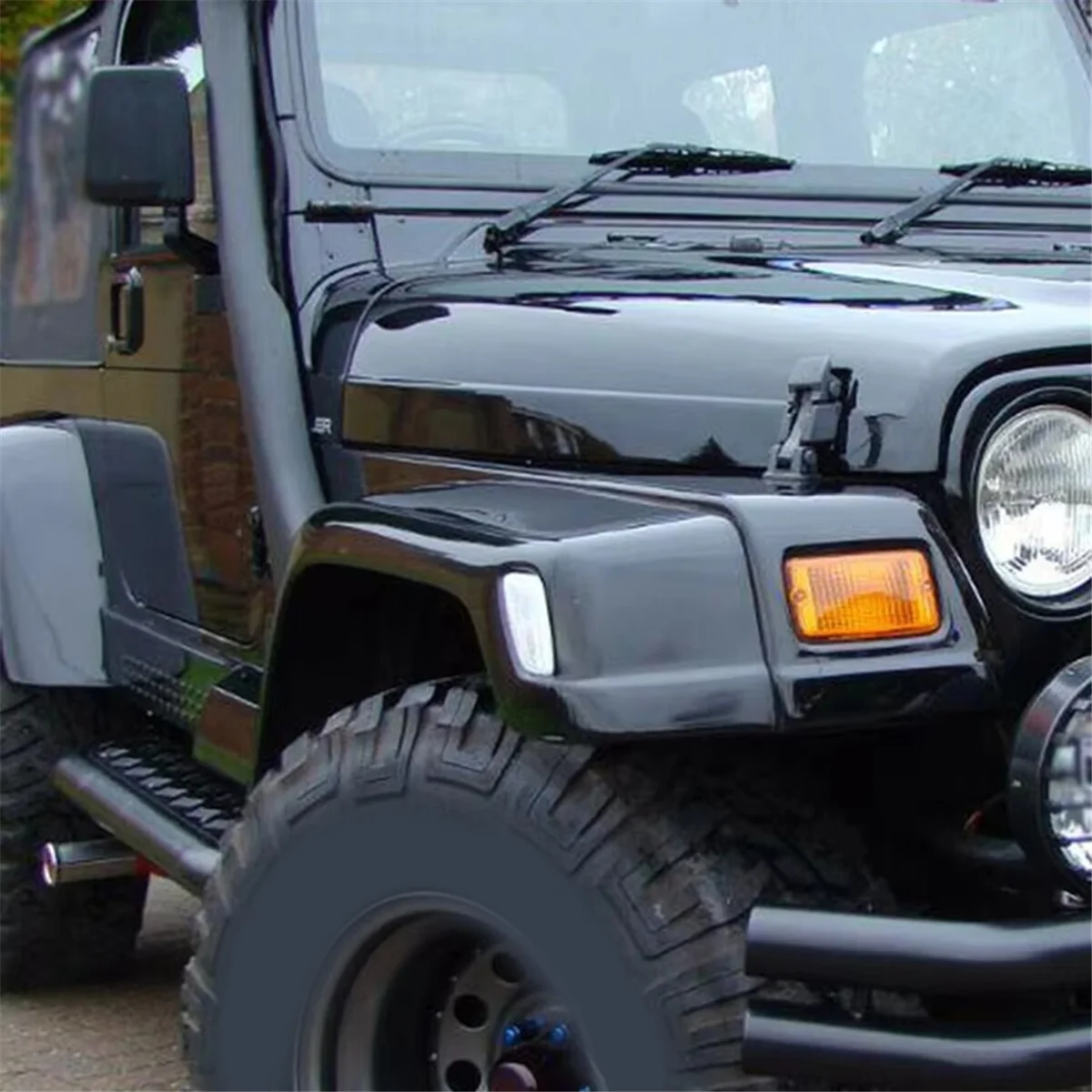 

Прочный указатель поворота переднего бампера автомобиля и боковой габаритный фонарь переднего крыла