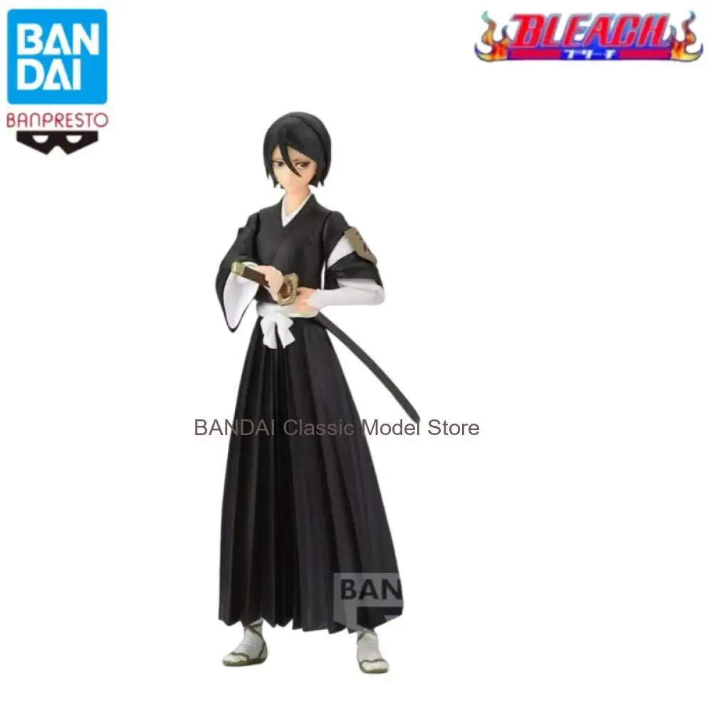 

В наличии: Оригинальная фигурка Bandai Banpresto Bleach Kuchiki Rukia, новая, в коробке, персонаж аниме, коллекционная модель.