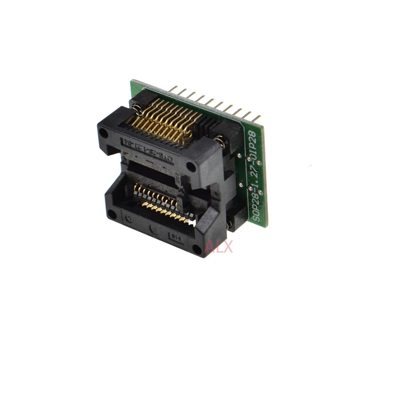 SOIC20 SOIC 20 SOP20 a DIP20 adattatore per programmatore presa larghezza corpo 7.5MM 300MIL IC socket CONVERTER chip di prova