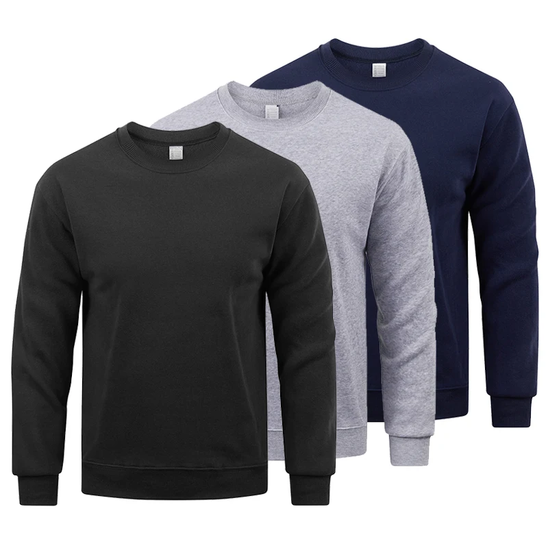 

Мужские флисовые мягкие уличные универсальные пуловеры, удобные базовые толстовки, осенняя повседневная спортивная одежда, повседневная спортивная одежда