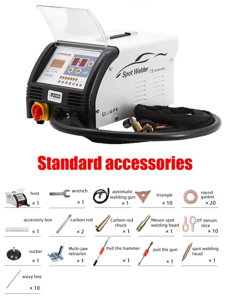 F90ES Metal Spot Welder 3800A 3KW Car Dent Repair Puller Machine