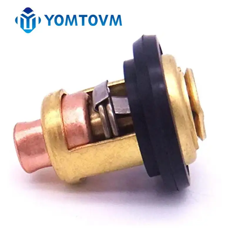 6E5-12411-10 Boat Engine Thermostat for Yamaha Parsun Makara Marine 2-Stroke 3HP 15HP 25HP 30HP 40HP - 250HP Outboard Motor