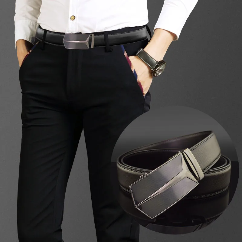 العلامة التجارية الجديدة رسالة T على شكل حزام رجالي مصمم الأبيض الفاخرة حزام جلد الموضة عالية الجودة مشبك معدني التلقائي