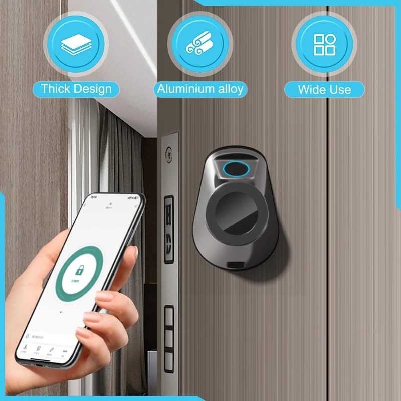 Electronic Door Lock For Tuya Intelligent Lock Keyless Entry Digital Door Lock Smart Deadbolt With Fingerprint