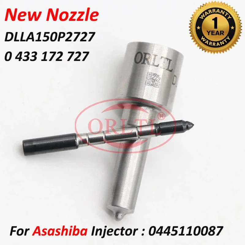 

For Asashiba 0445110087 0 445 110 087 DLLA150P2727 0 433 172 727 Diesel Engine Injector Nozzle DLLA 150P 2727 0433172727