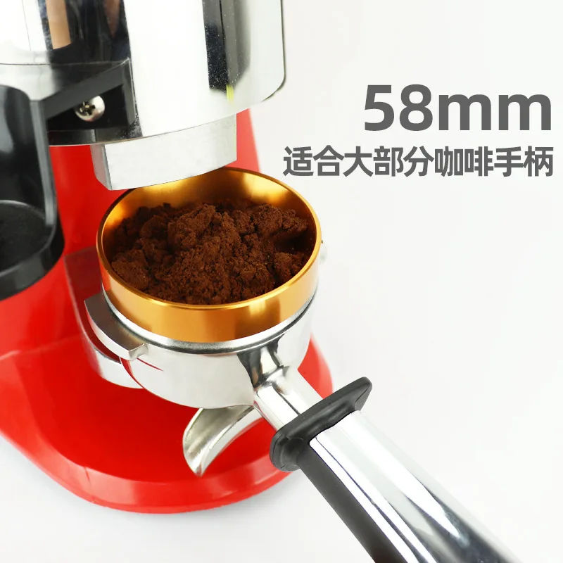 49mm Tamper Dosing Ring Magnetic Funnel Espresso Cafeteria Coffee Bar Ring Barista Italian Coffee Machine 51mm 58mm 53mm