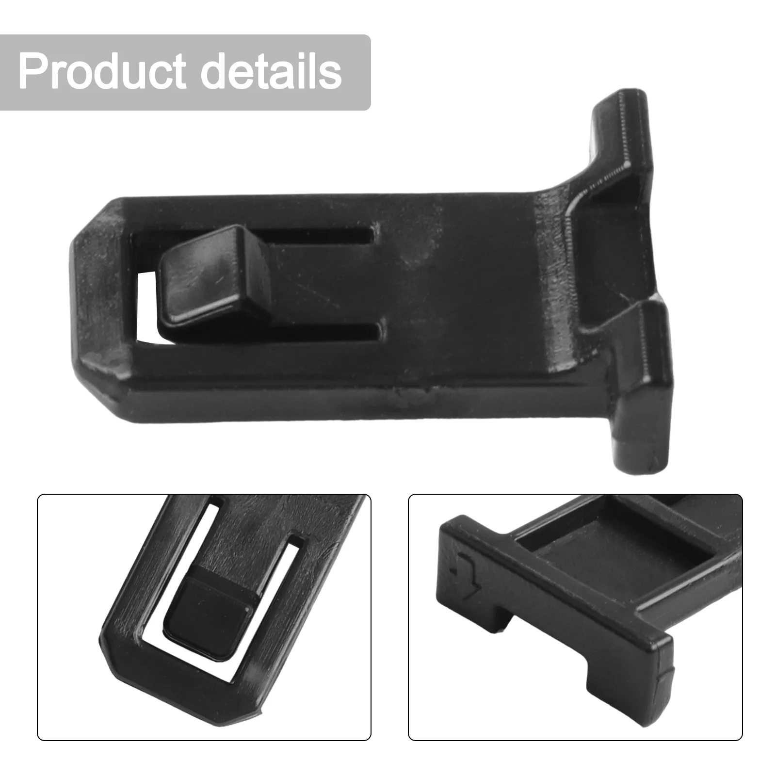 CX-3 Molding Fastener D10J-51-W24 Fastener Replacement For Mazda ABS Material Black Color Easy To Use High-quality Materials