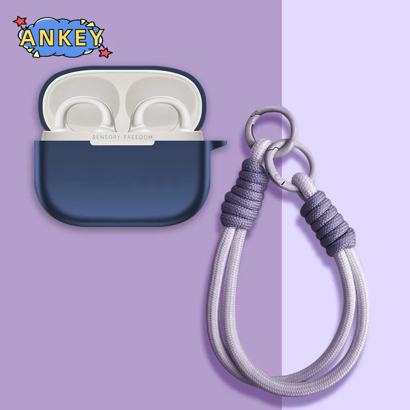 for Edifier Zero Clip Case Soft Silicone Protective Portable Scratch Shock Resistant Shell with Carabiner Lanyard