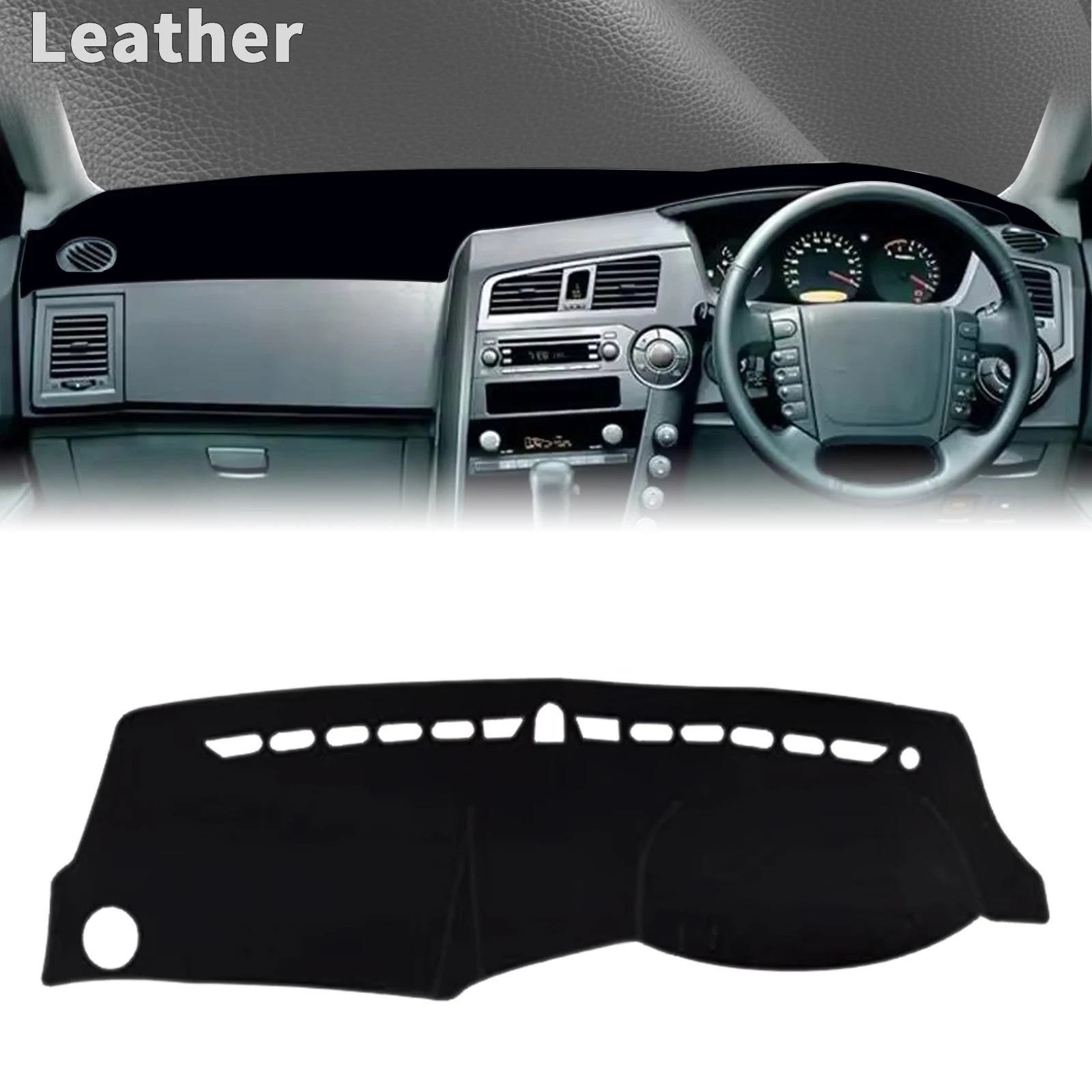 

For Ssangyong Kyron 2005-2015 For Actyon 2005-2010 Car Dashboard Cover Dashmat Non‑Slip Protective Dash Mat Pad Auto Accessories