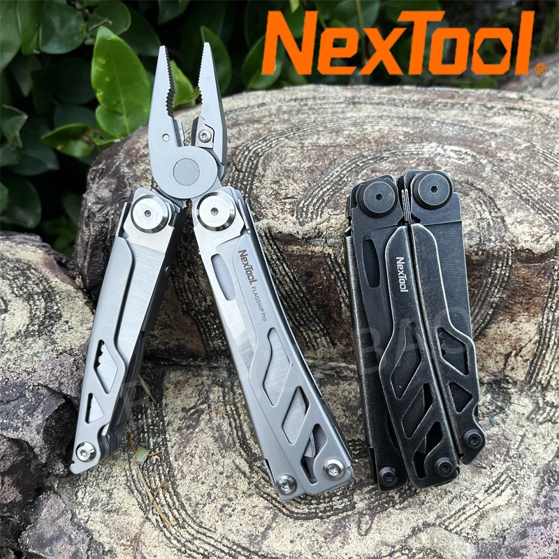 Nextool Emblemático Pro 16 em Multi-ferramenta Edc Alicate ao ar Livre Faca Viu Abridor de Garrafa Chave de Fenda Tesoura Multiferramenta