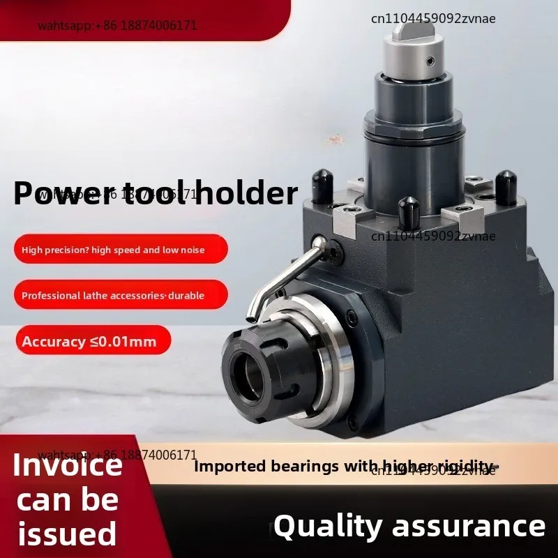 Power Turret Turret Turning and Milling Compound Center Power Head X Radial Z Axial 0 Degree 90 Degree 12 Station