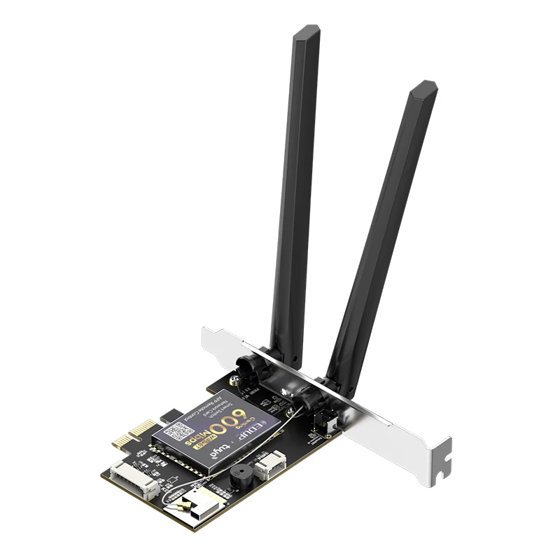 Smart Switch Fernbedienung adapter PCIE Wifi-Karte 600/100mbps Wireless-Netzwerk kartensc halter Bluetooth-Computer-Reset-Schalter