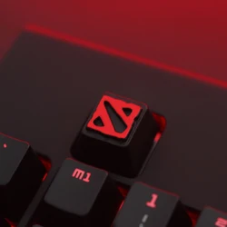 Keystone DOTA 2 Artisan Keycap for Mechanical Keyboard 1 pc Zinc Aluminum Alloy Metal Customize Personalized DIY Game PC