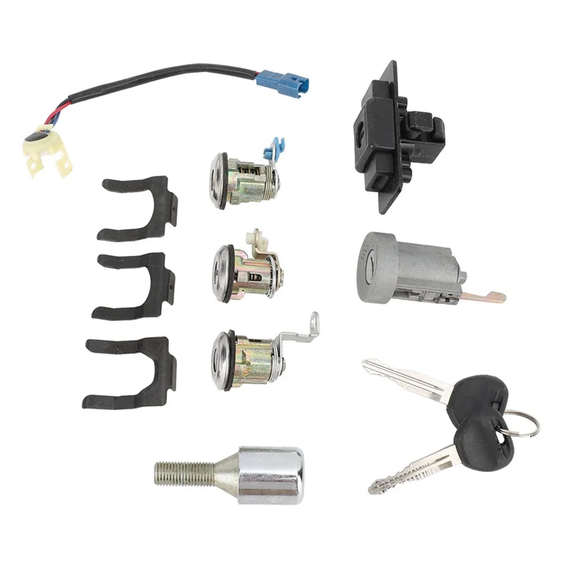 A30P-자동차 풀 잠금 실린더 키 세트 MR 259111   Mitsubishi Pajero Montero 2Nd 1990 ~ 2004 교체