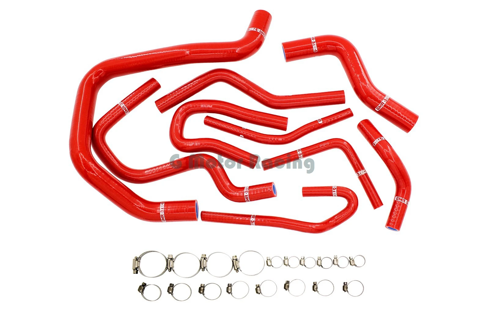 

9Pcs Radiator Silicone Heater Hose Kit Fits For Honda Civic D15 D16 EG EK 92-00 Red Blue Black Hose