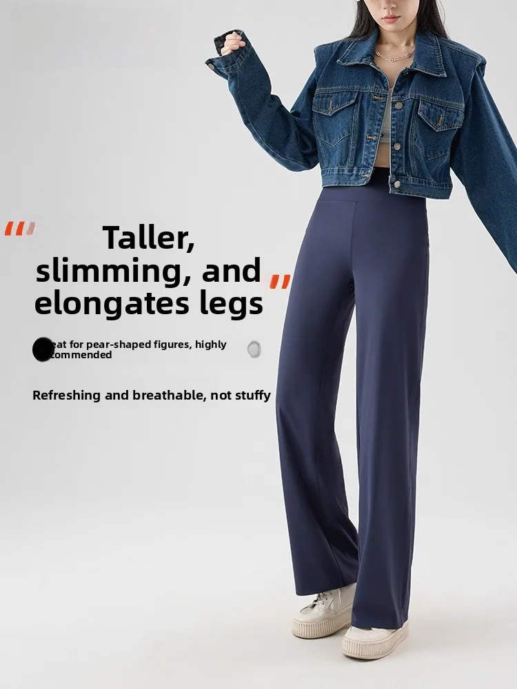 

Брюки для йоги из модала с высокой талией, женская верхняя одежда, подтягивающие живот, утягивающие базовые брюки, повседневные длинные брюки...