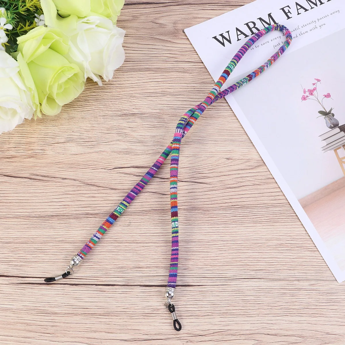 

Delicate Ethnic Style Eyeglass Chain Anti-Loss Cord Retainer Strap Sunglasses Eyeglasses Reading Glasses Adjustable Unisex Men