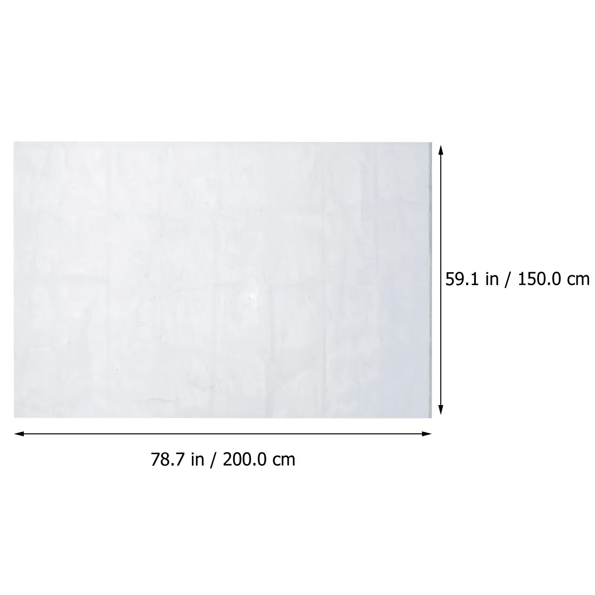 Invisible Self Stick Window Screen Mesh Polyester Dust and Mosquito Proof Ultra Fine 0.5mm Holes for Bedroom Kitchen Reading