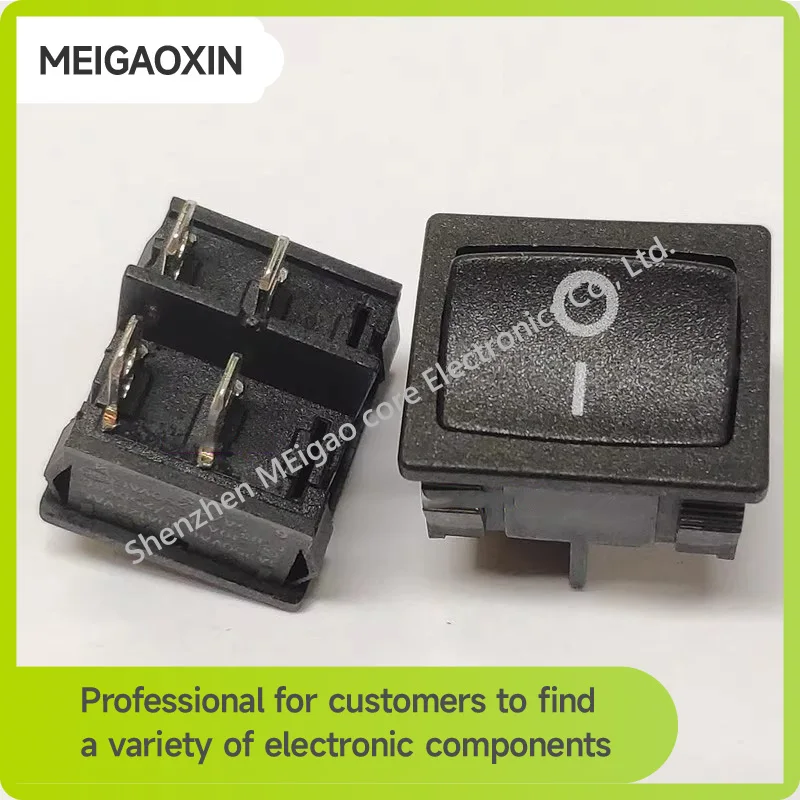 1~5PCS/LOT KCD5 Boat-type Toggle Switch BR-22C-11L 4-pin 20x22 hole size