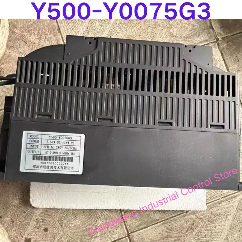

Second-hand test OK , Inverter Y500-Y0075G3