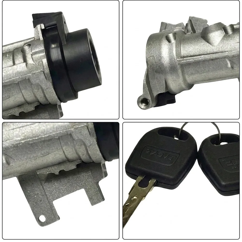 Ignition Switch with Lock Cylinder and Key for For Golf 5 For Jetta 5 2006-2011 Direct Fit OEM 1K0905841 1K0905851B 1K0905865