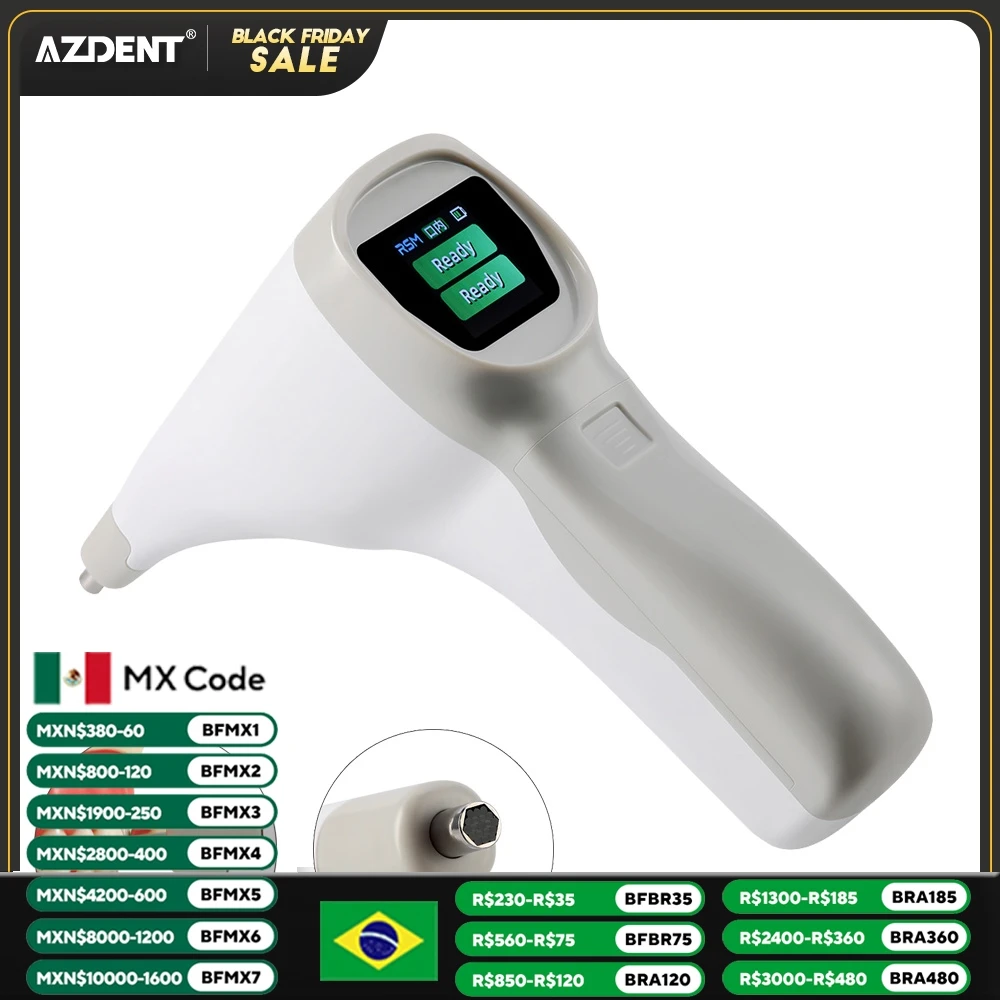 Dental Intelligent Tooth Color Comparator AZDENT Photoelectric Digital Shade Guide Corrector High Accuracy Teeth Whitening Tool