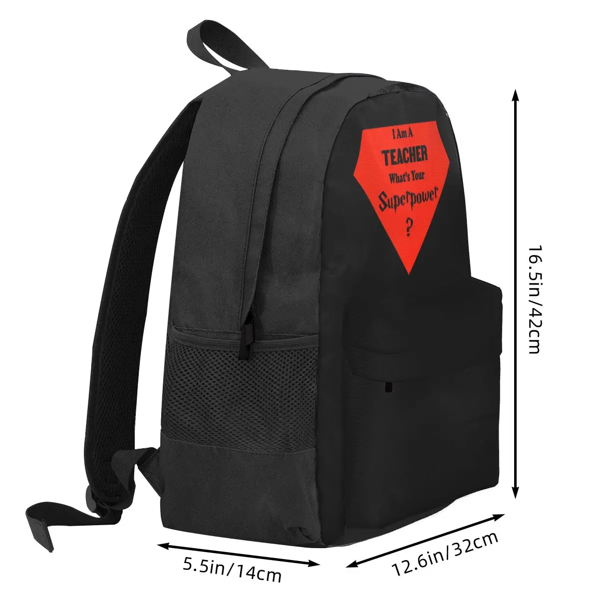 I Am A Teacher Whats Your Superpower Backpack Hot Sale Daypack Large Capacity BookBag School Bag Shoulder Bags for Men Women