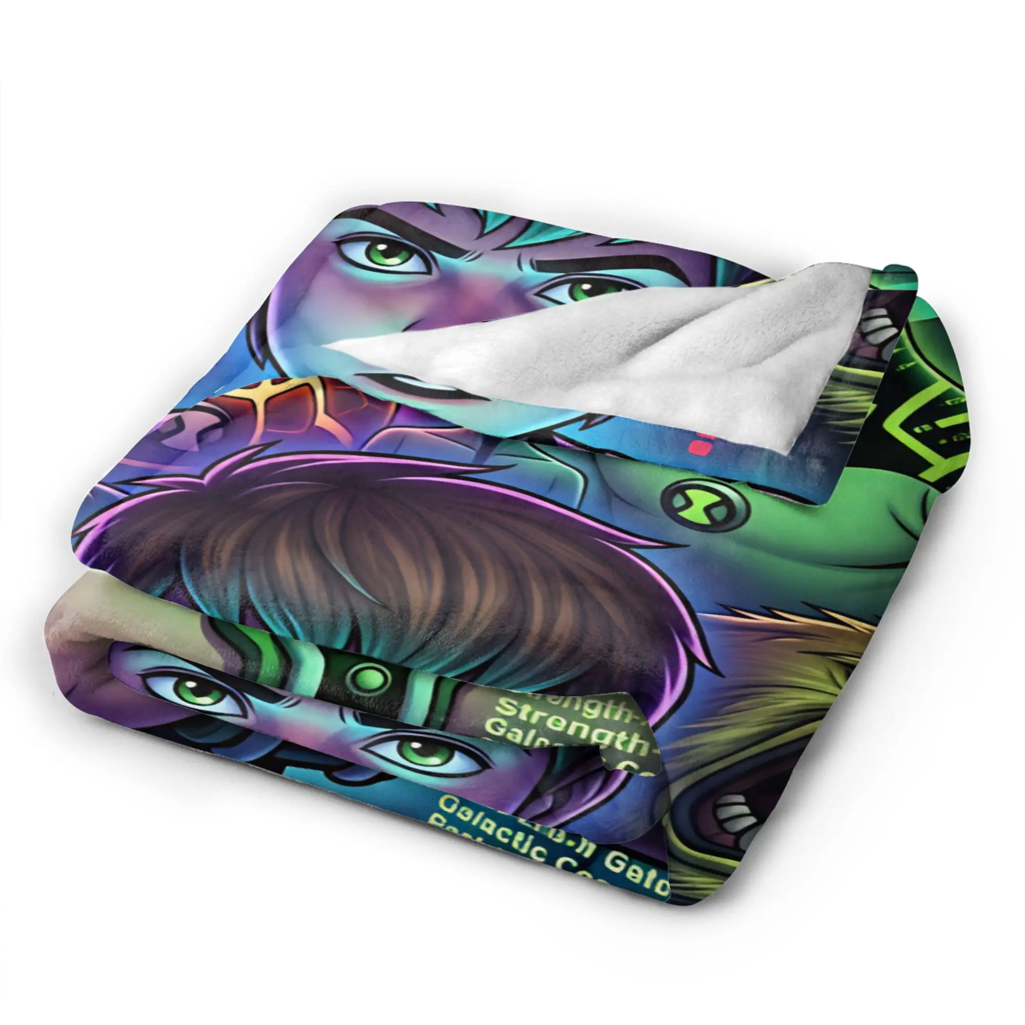 Ben 10 Cartoon Blankets Quality Comfortable  Bedding Throws Winter Camping Sofa Home Print Bedspread