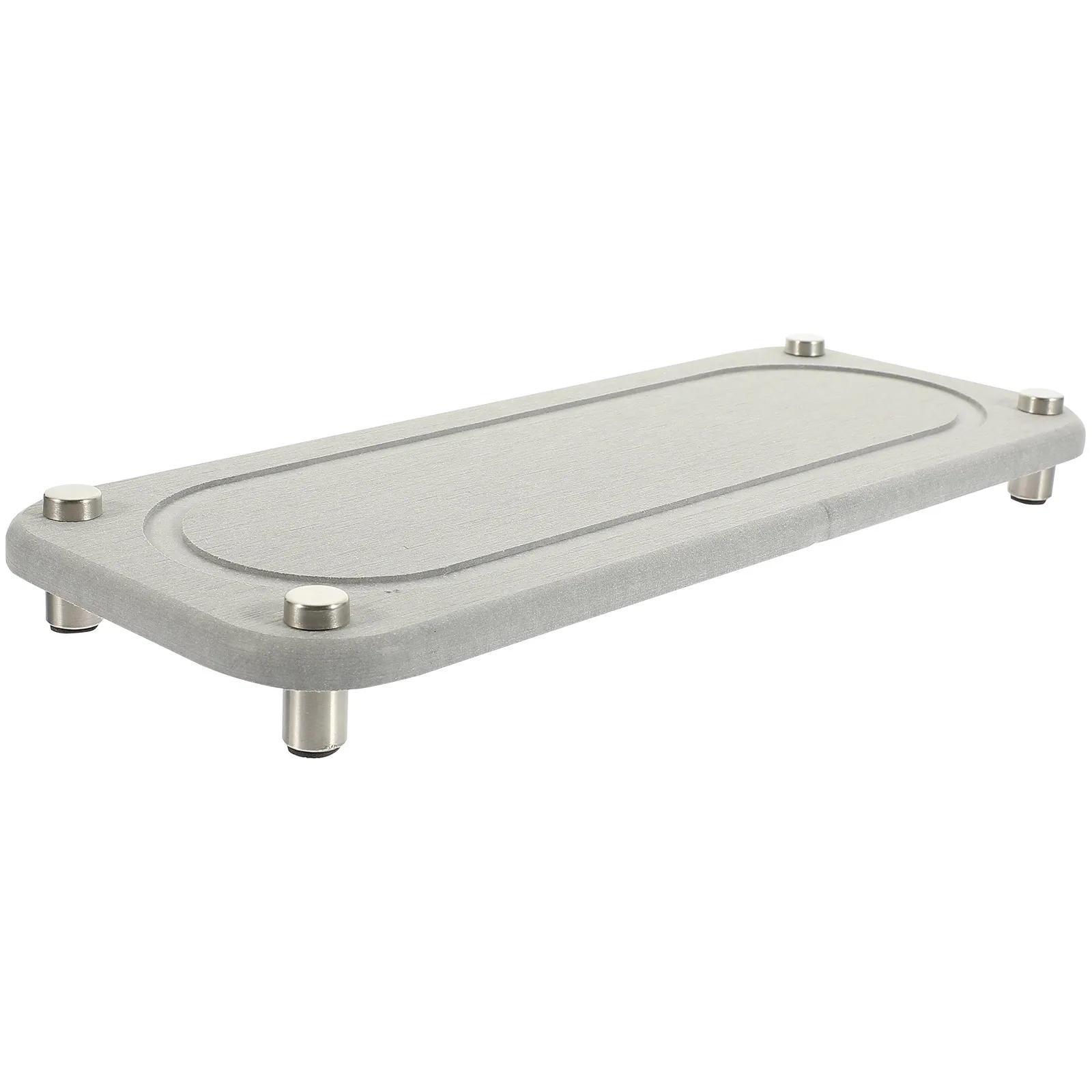 

Diatomaceous Pedestal Stand Riser Quick Drying Pad for Bathroom Sink Absorbent Soap Holder Instant Dry Sink Organizer