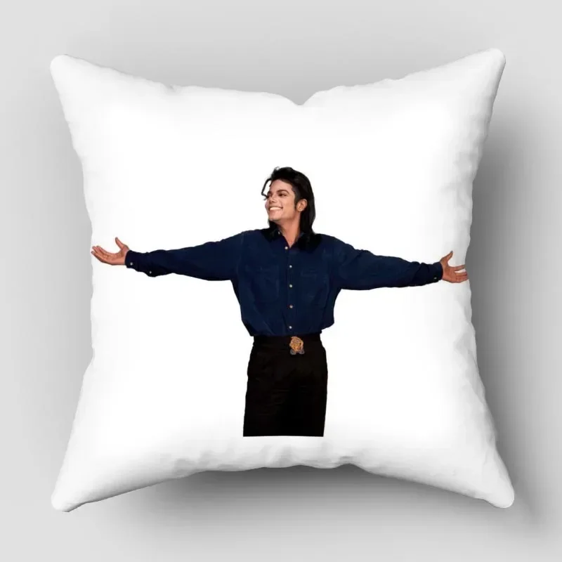 Michael Jackson Pillow Case Polyester Decorative Pillowcases Throw Pillow Cover style-2