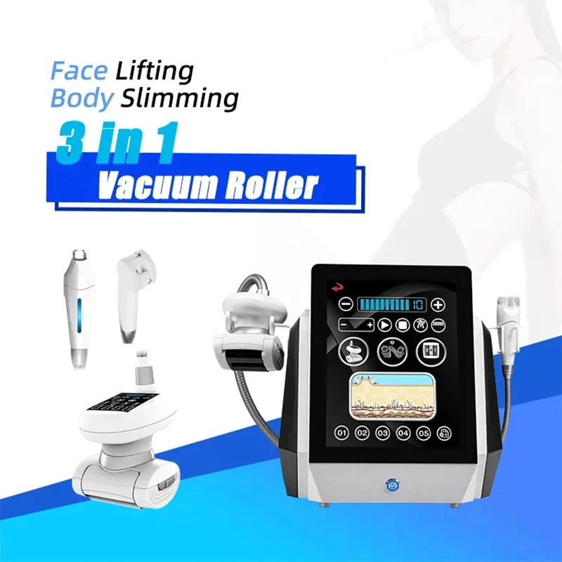 Portable Vela Body Shape Vacuum Roller Massage Skin Tightening Cellulite Reduction Slimming Removal Buttock Lift Machine