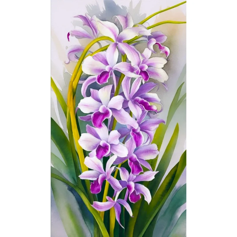 CHENISTORY Coloring By Numbers Flowers Picture With Numbers Home Decoration Paint for Painting Painting By Numbers Kill Time