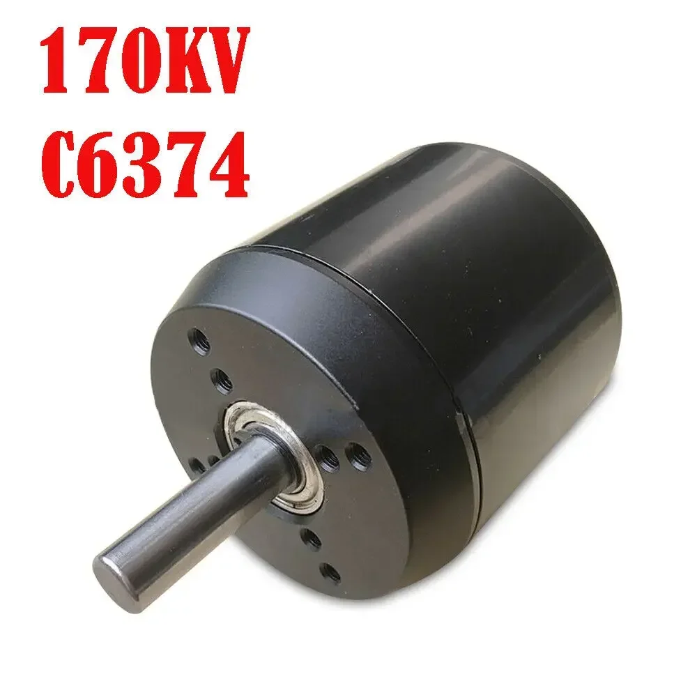 CE 170KV 2900W 브러시리스 모터 C6374 18 - 42V 10mm 샤프트 30/44mm 구멍 산업용 강력한 내구성 빠른 설정