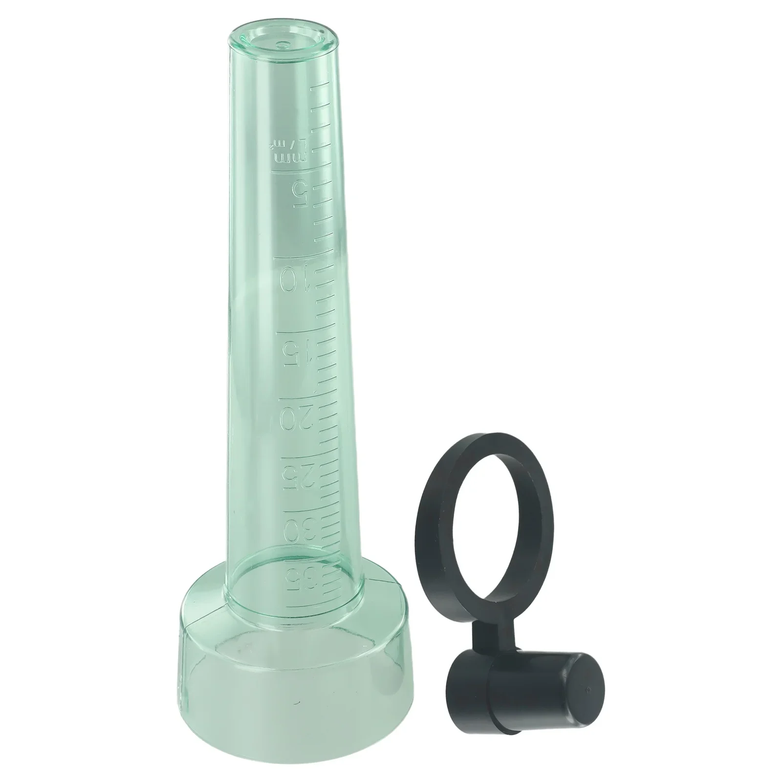 Poliestireno Rain Gauge, Water Measurement Tool, Jardim ao ar livre, Guage Chuva Chão, 35mm, 1Pc