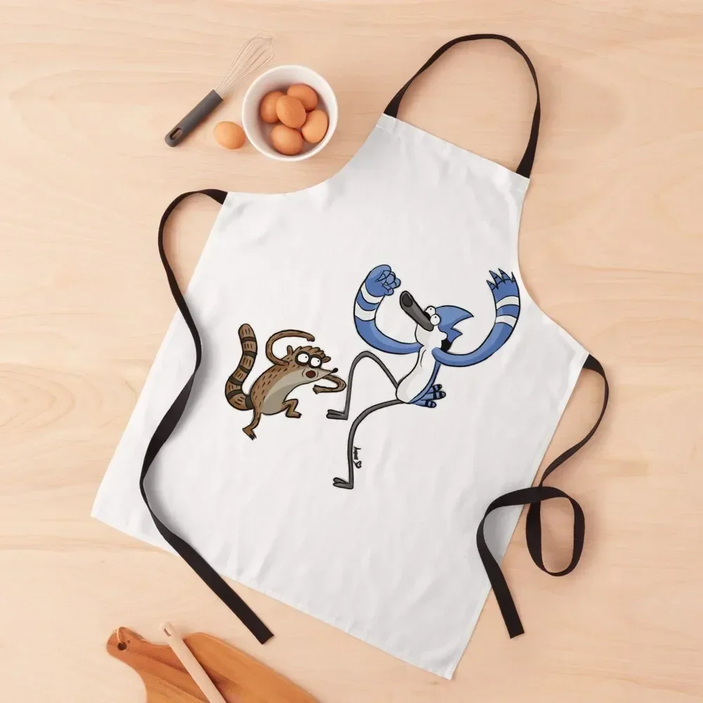 

Rigby And Mordecai Apron For Cooking waiter Apron