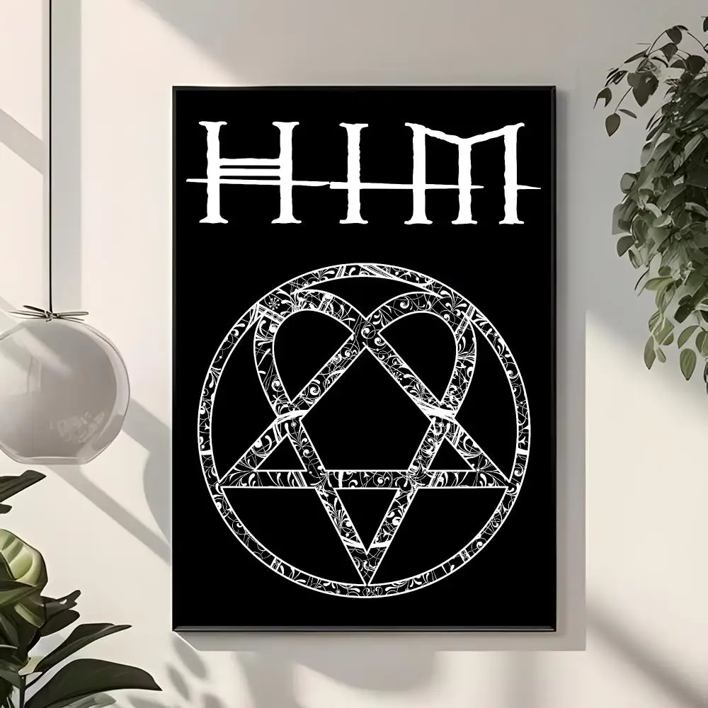 Gothic Rock-Band Music-Group H-His Infernal Majesty Poster  Classic Home Interior Design & Modern Wall Decor Art Collection