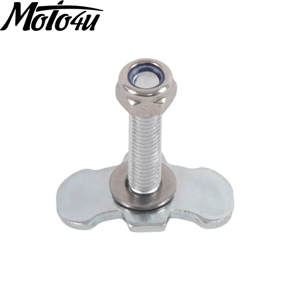 4 PCS M8*40MM L Track Double Lugs Threaded Durable Rail Stud Nut Hook Tie Down Rope Kit Anchor Point