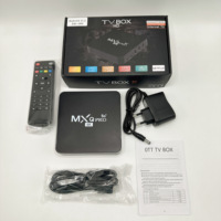 Affordable Android Tv Box Single Wifi MXQ-pro 4K Online Video Media Player Android Set Top Box With Smart Hub