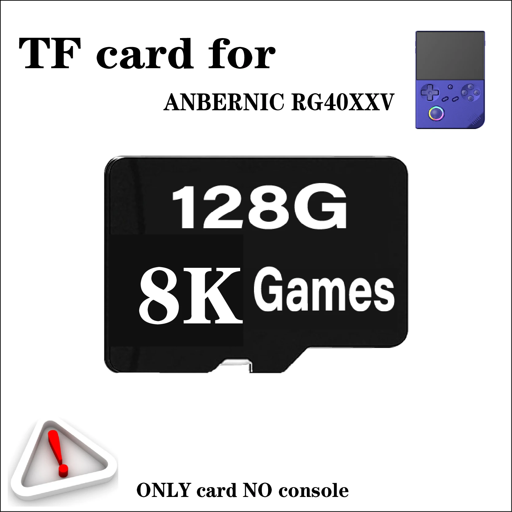 TF Card for ANBERNIC RG40XXV Retro Handheld Game Console video game consoles Support Output 5G WiFi Linux System PSP Game