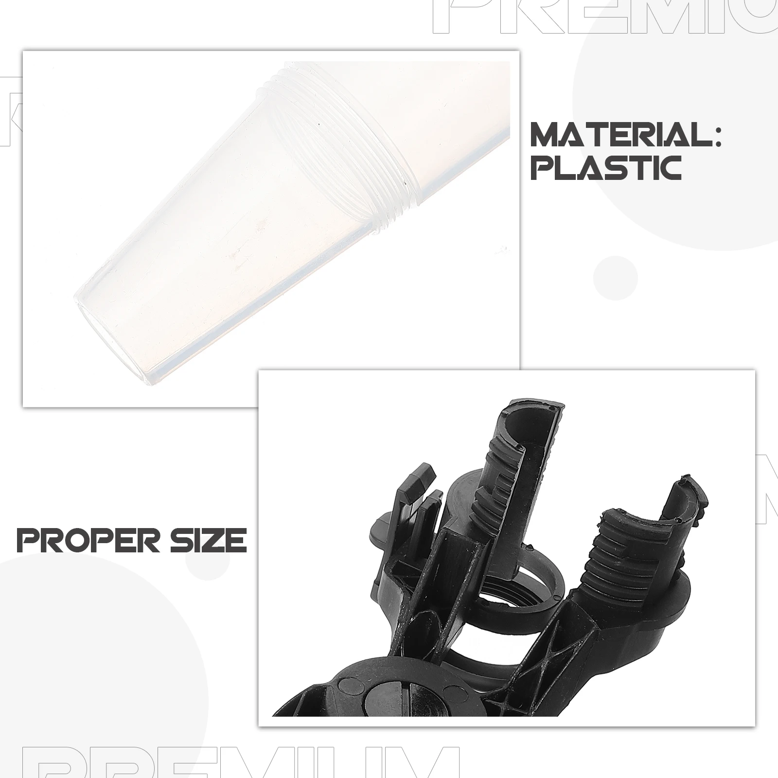 

Car Motorcycle Gas Tank Fuel Plastic Funnel for Automotive Oil Transmission Petrol Lightweight Wide Mouth Funnel
